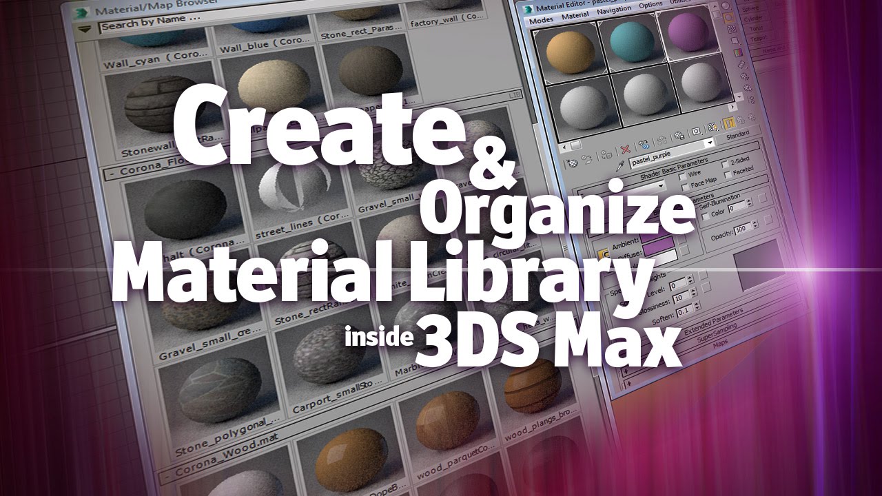 free 3ds max material library